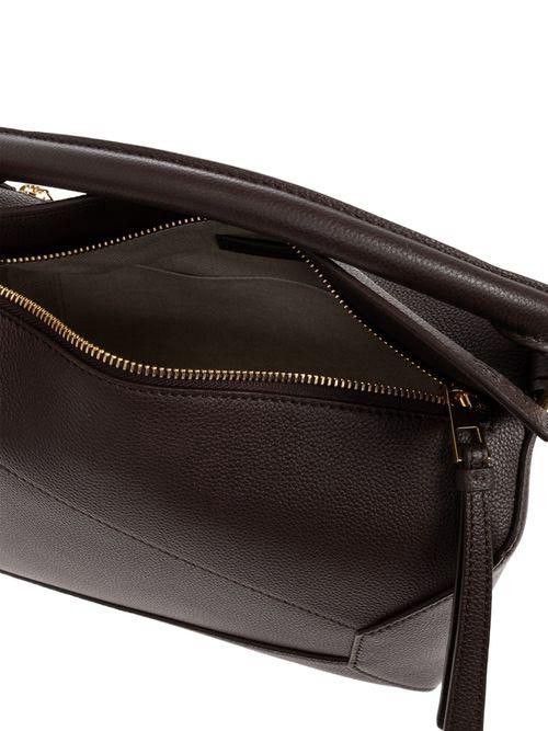 Kross-bodi çanta Loewe, qəhvəyi, təbii dəri, 24x16 sm — Mallar, Bakı (2)