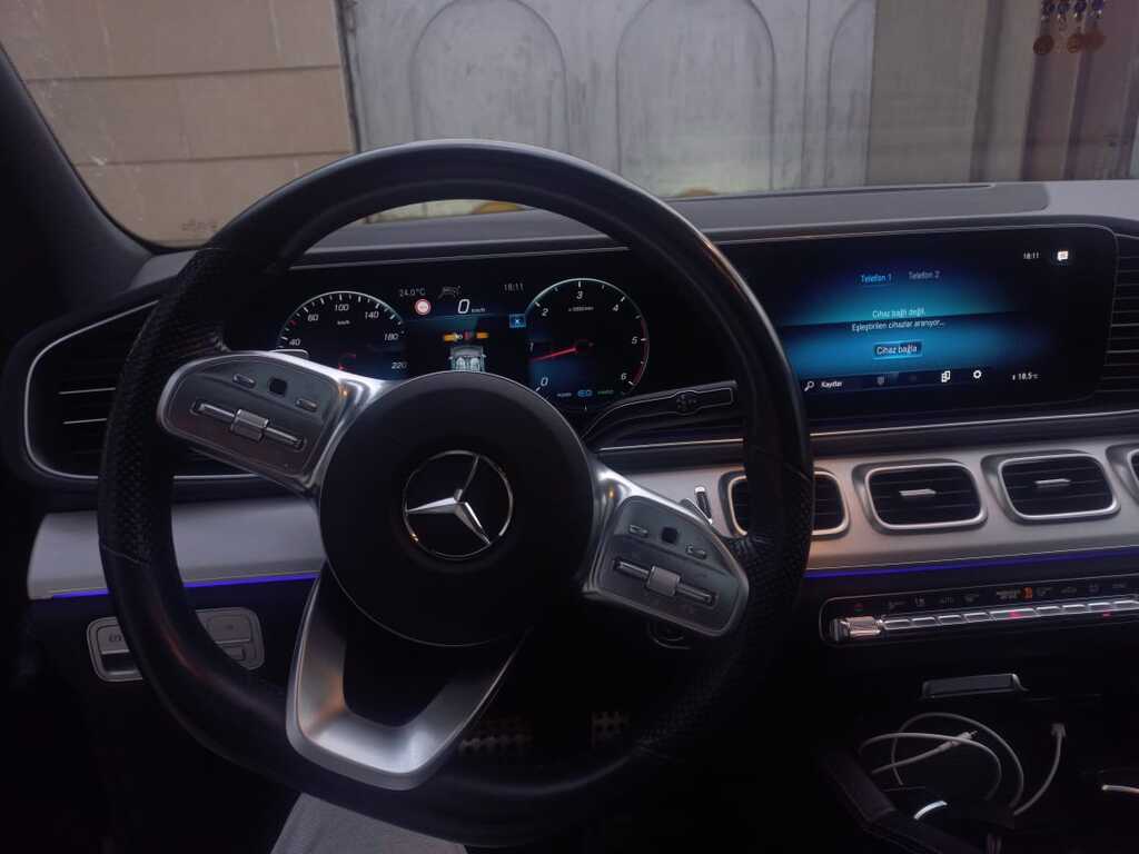 Mercedes GLE 300d 4MATIC, 2.0 L, 2022 il, 55 000 km 77-EQ-747 — Avtomobillər, Sumqayıt (9)