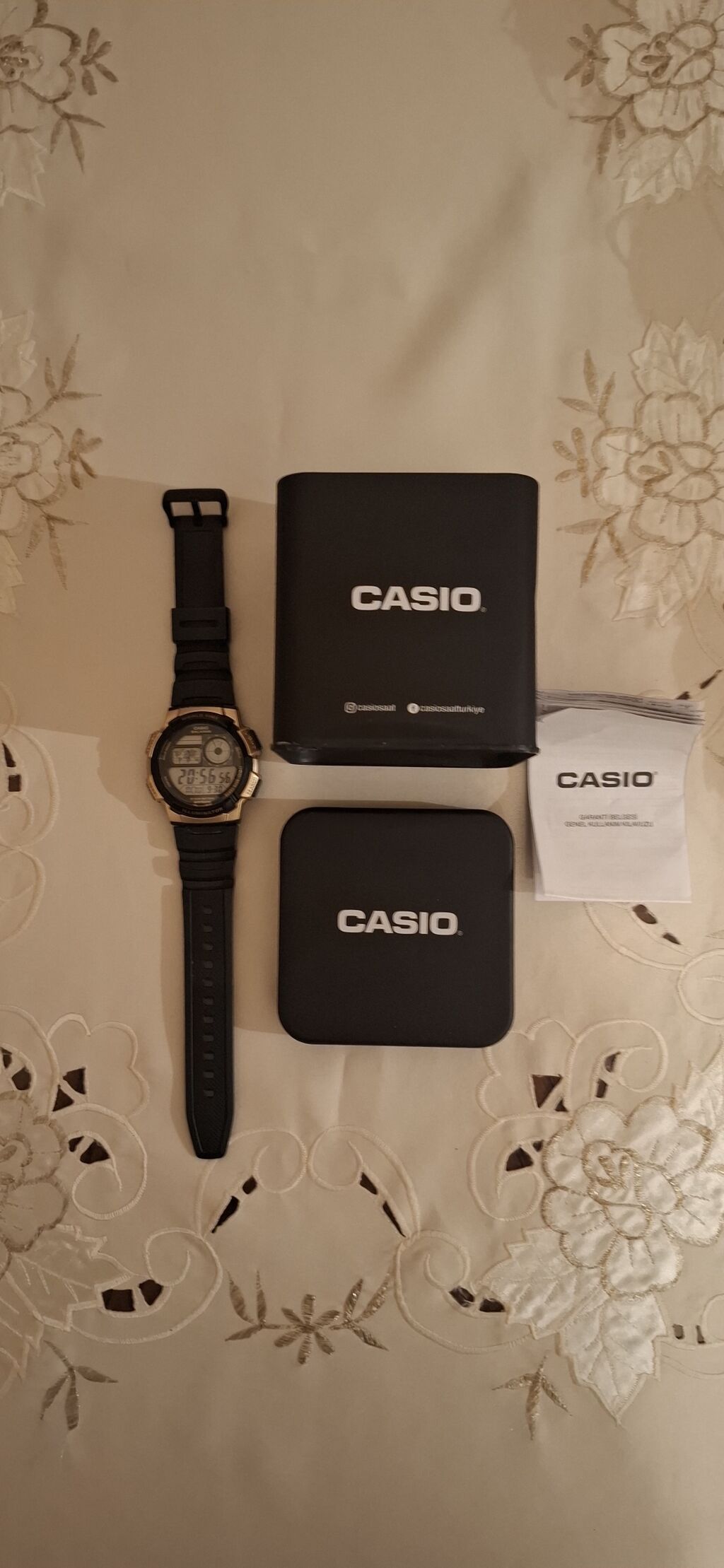Casio World Time rəqəmsal qol saatı - Model: Casio World Time — Qol saatları, Gəncə (2)