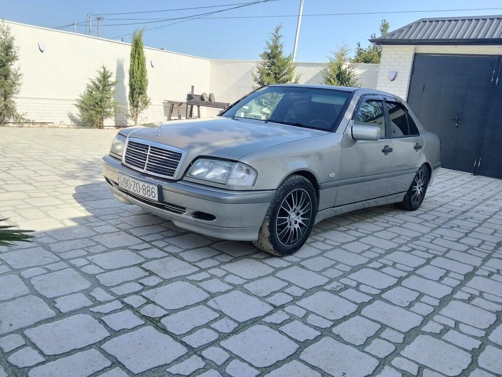 Mercedes C 180, 1.8 L, 1998 il, 489 800 km 90-ZO-886 — Avtomobillər, Bakı (5)