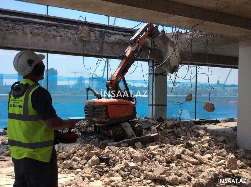 Söküntü işləri — Tikinti xidmətləri, Bakı