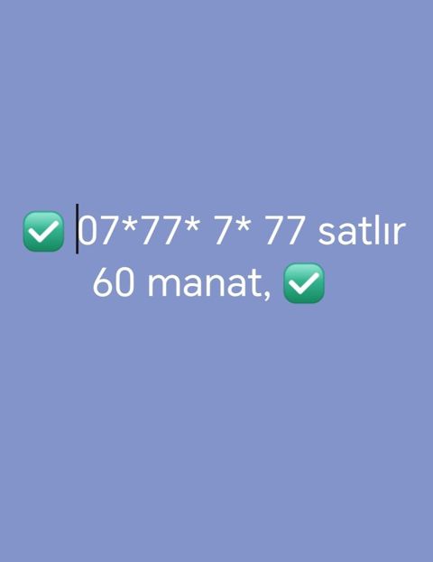 Xüsusi nömrə satılır: 07*77* 7* 77 - Yadda qalan, təkrarlanan “7” — Xaçmaz