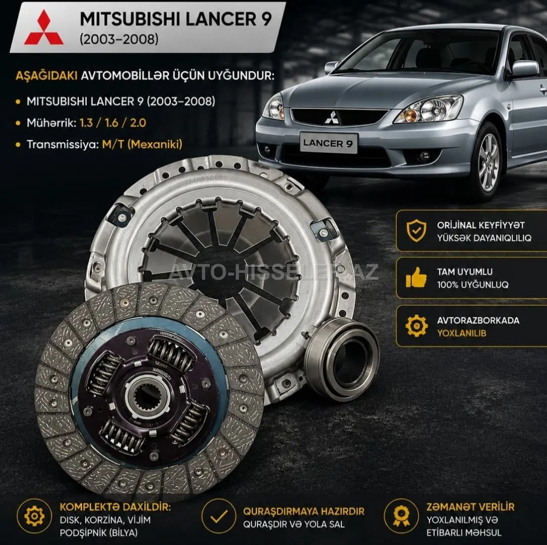 Mitsubishi Lancer IX Debriyaj desti Mufta — Bakı