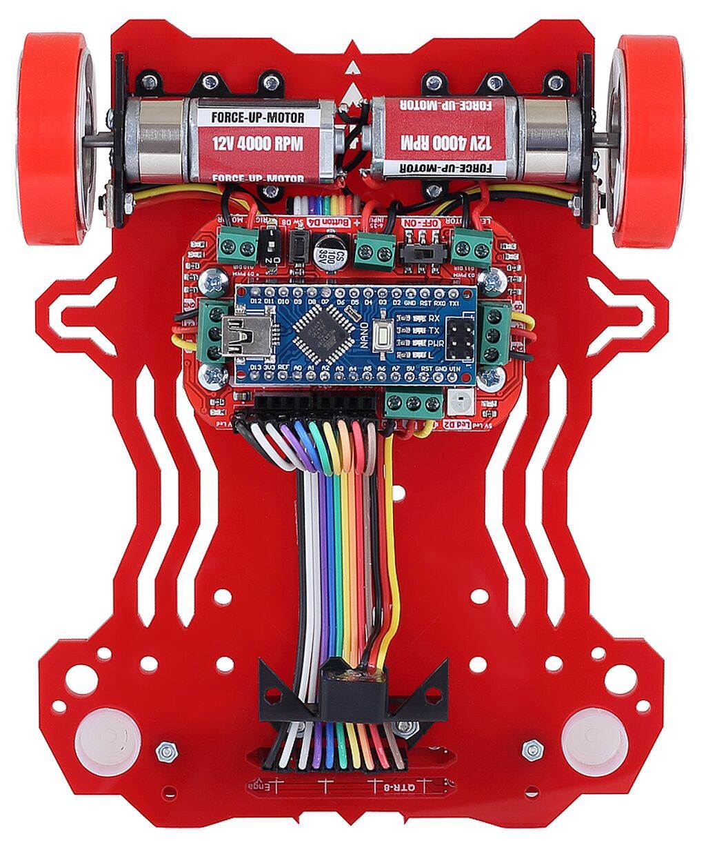 Panter Sürətli Xətt İzləyən Robot Dəsti (Enkoderli – Yaquar) 2021-ci — Oyuncaq figuraları, Bakı (4)