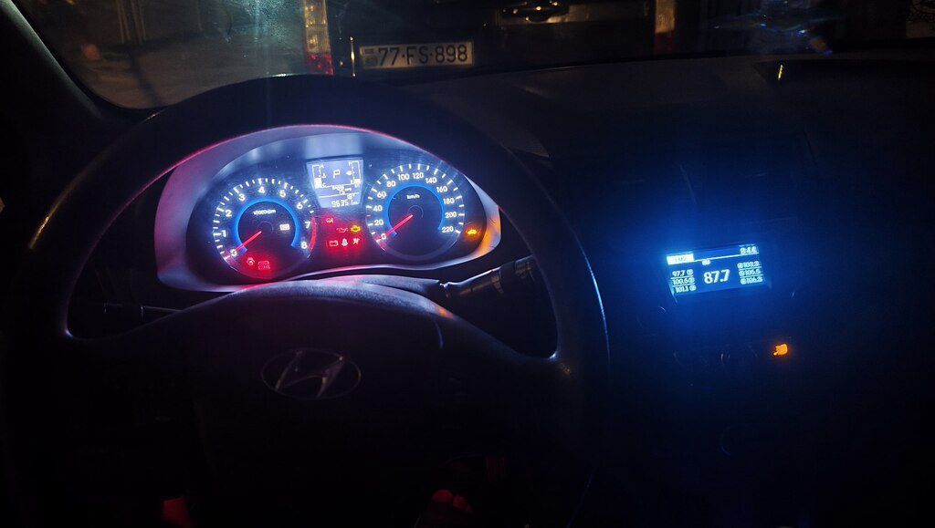 Hyundai Accent, 1.6 L, 2017 il, 95 642 km 77-RN-185 — Avtomobillər, Bakı (4)