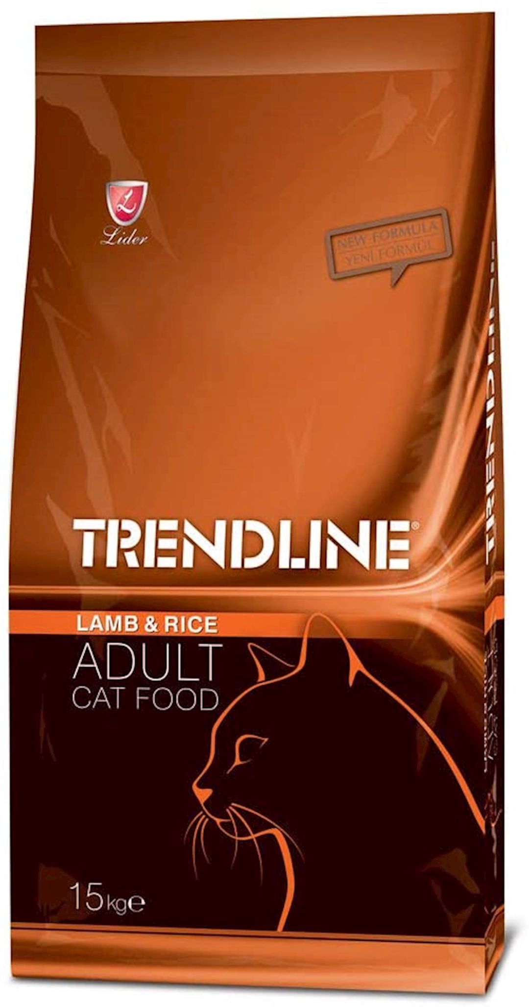 Quru yem Trendline Adult Сat, quzu və düyü dadı ilə, 15 kq — Mallar, Bakı (2)