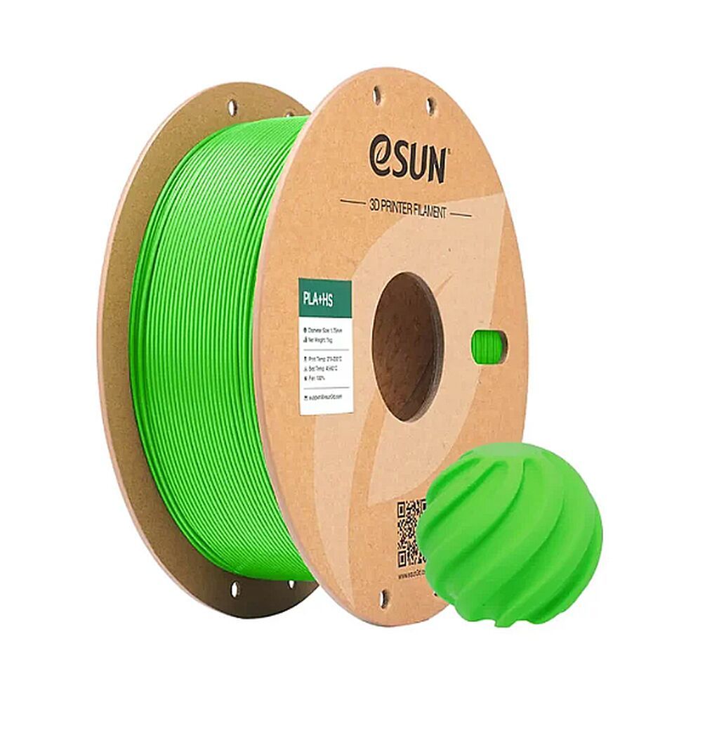 Esun Hyper PLA+ 1.75 mm Filament – Açıq Yaşıl (Peak Green), 1 kq — Ofis malları, Bakı