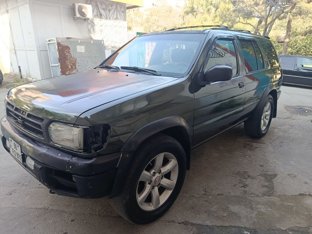 Nissan Pathfinder (R50) SUV - Kuzov: 5 qapılı, yaşıl rəng, arxa — Avtomobillər, Bakı (6)