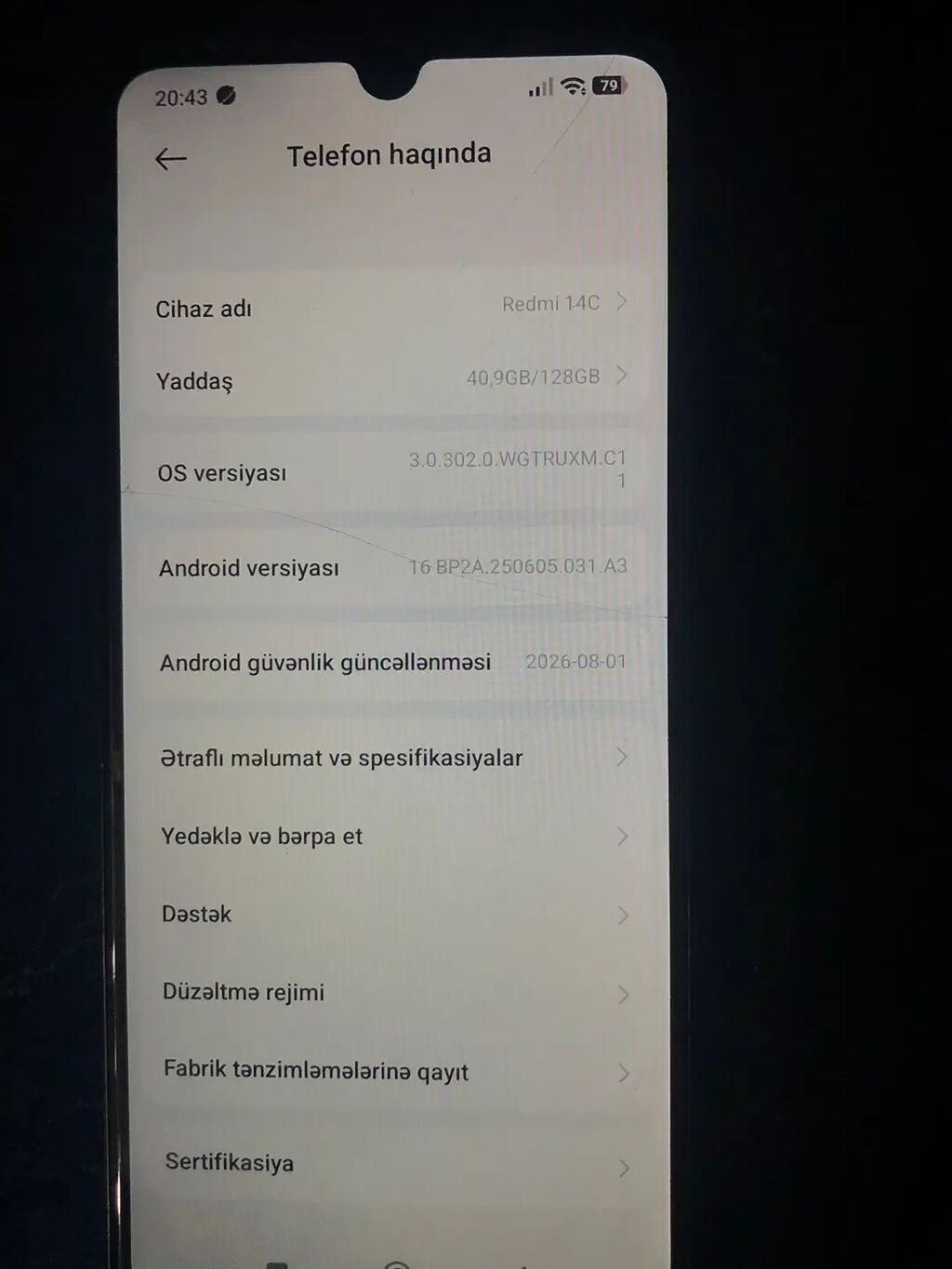 Redmi 14C, 128 GB, rəng - Qara, İki sim kartlı — Xiaomi, Şabran (3)