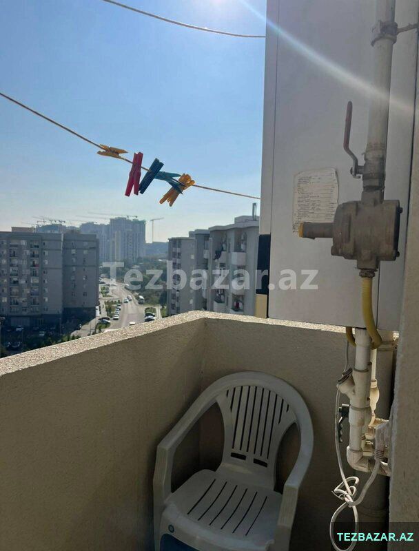 Yasamal Midada 1 otaqli kiraye menzil — Mənzil, Bakı (4)