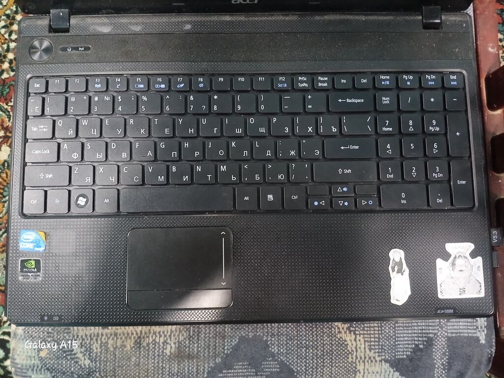 Acer noutbuk – 15.6" ekranlı, tam ölçülü klaviatura (ru/ing layout) və — Acer, Quba (2)