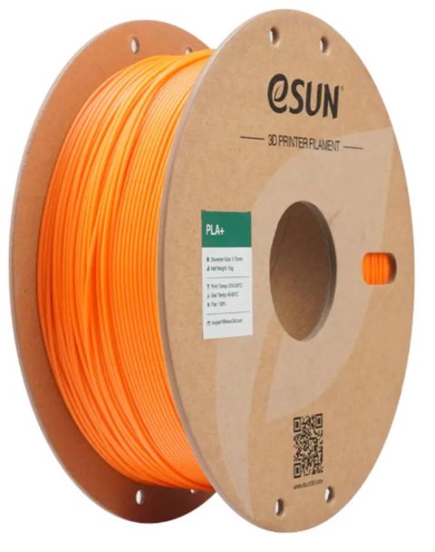 Esun PLA Plus 1.75mm Filament – Mərcan Narıncısı (Coral Orange), 1 kq — Bakı