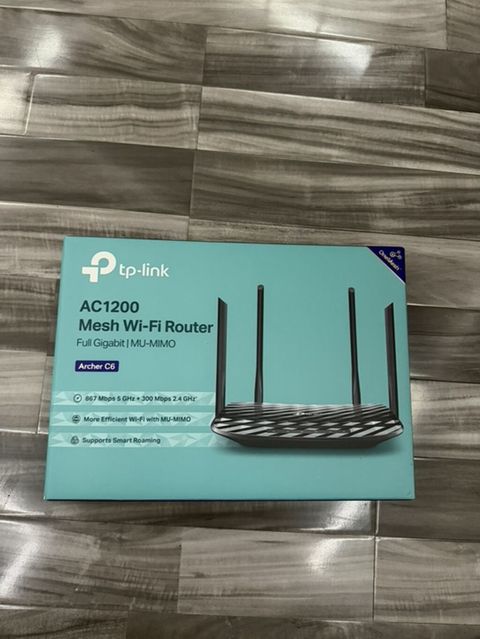 TP-Link Archer C6 AC1200 Mesh Wi‑Fi Router - Dual-band 802.11ac: 5 — Digah