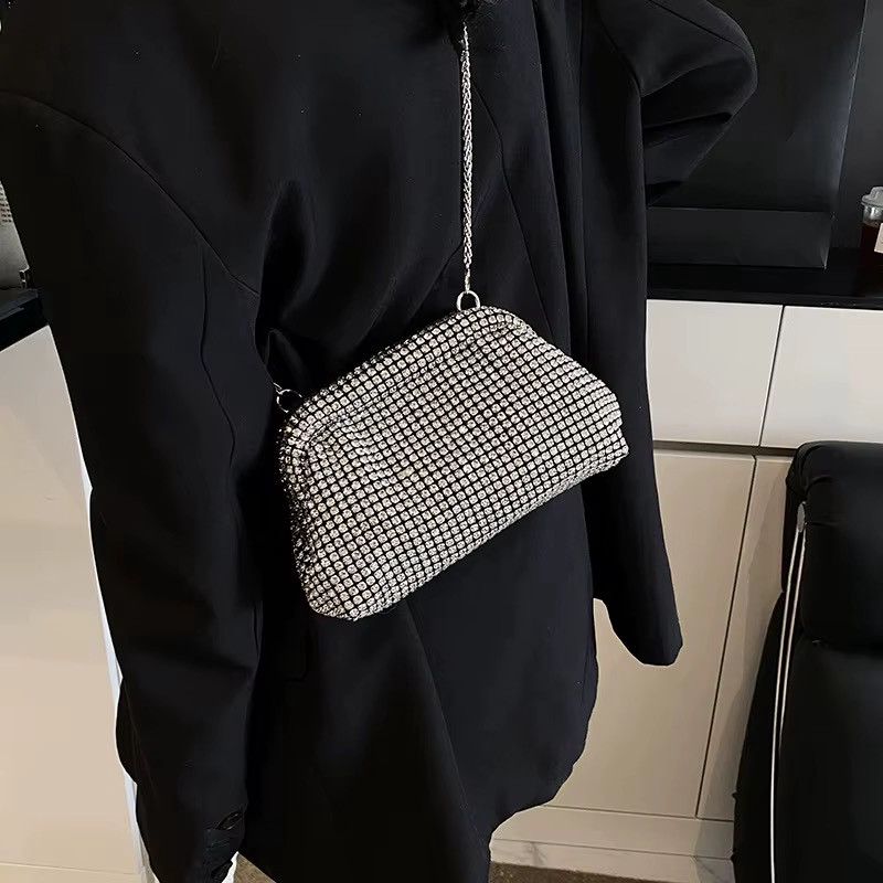 Axşam klatçı 2770981, gümüşü, akril, 12 sm — Mallar, Bakı (2)