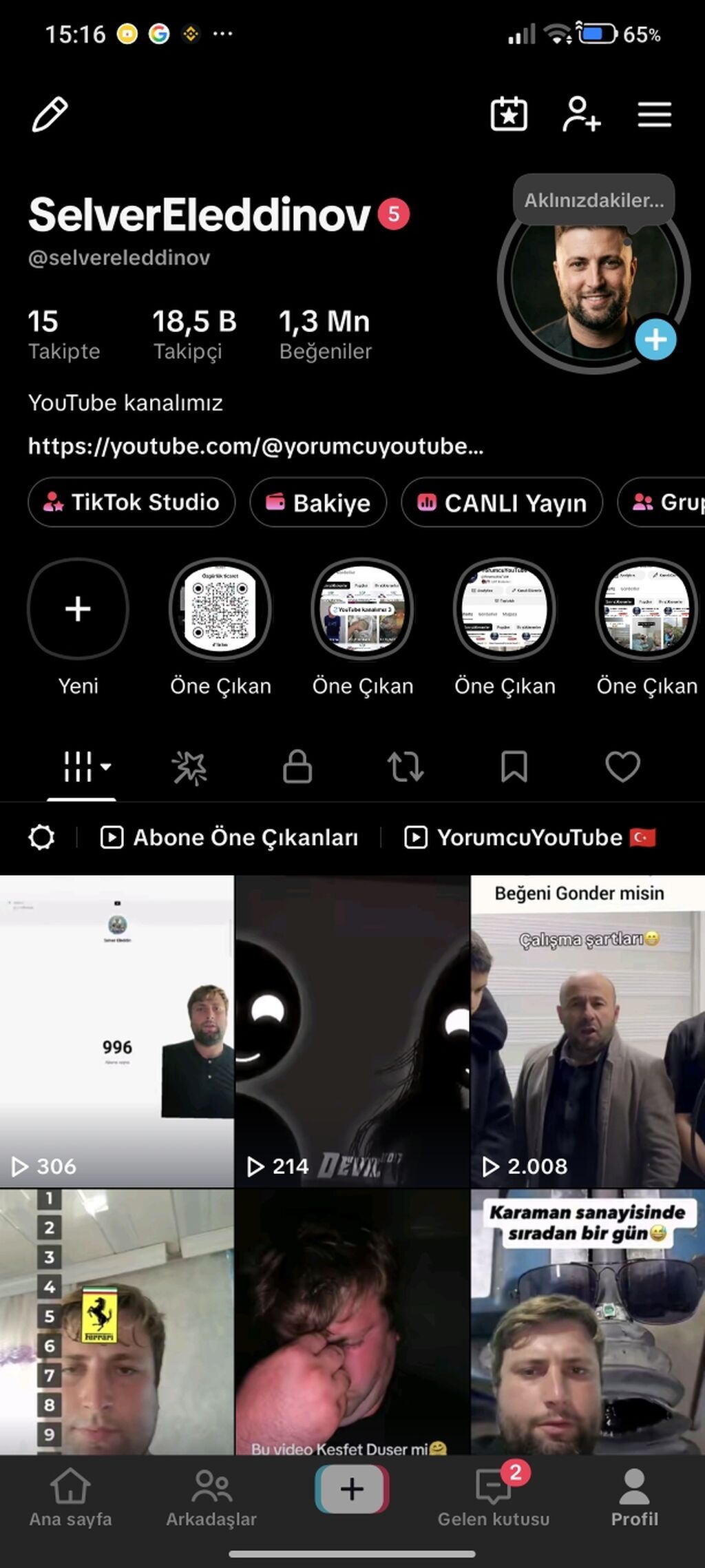 Xidmət: TikTok və YouTube üçün sosial media idarəetməsi və məzmun — Marketing, reklam, PR, Quba