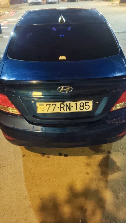 Hyundai Accent, 1.6 L, 2017 il, 95 642 km 77-RN-185 — Avtomobillər, Bakı (2)