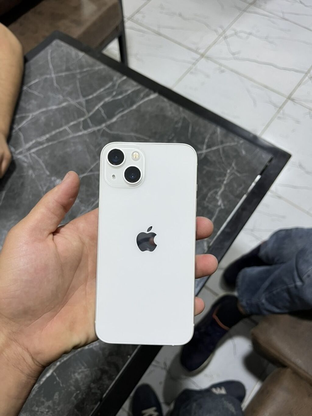 IPhone 13, 128 GB, Ağ, Face ID — Apple iPhone, Masallı (2)