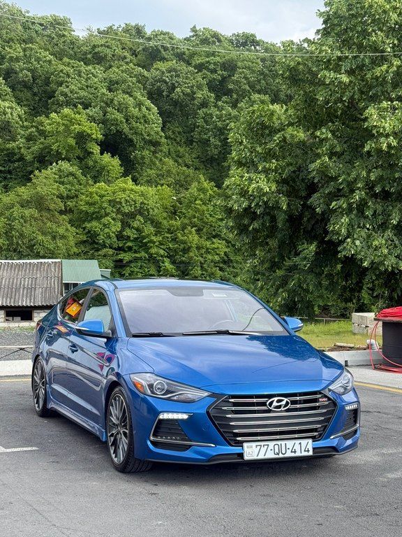 Hyundai Elantra, 1.6 L, 2017 il, 135 000 km 77-QO-414 — Avtomobillər, Zaqatala (6)