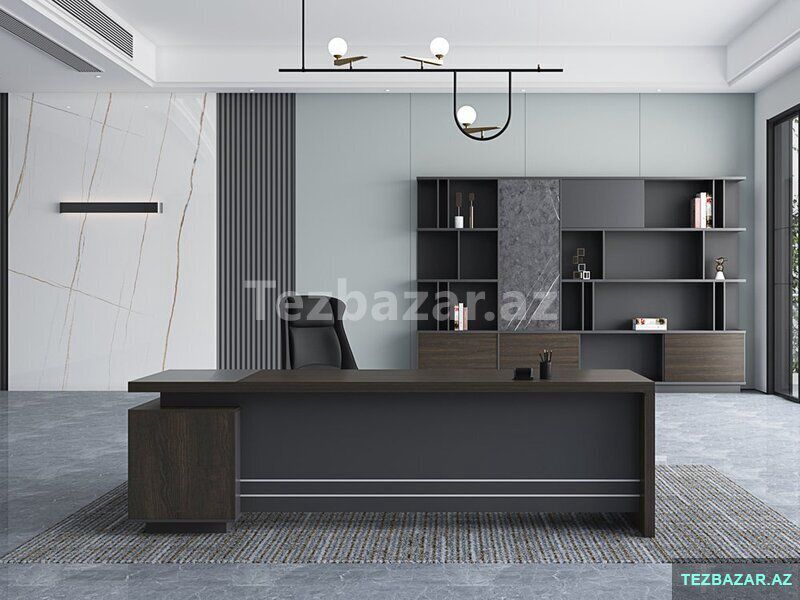 Ofis masası — Ofis mebeli, Bakı (7)