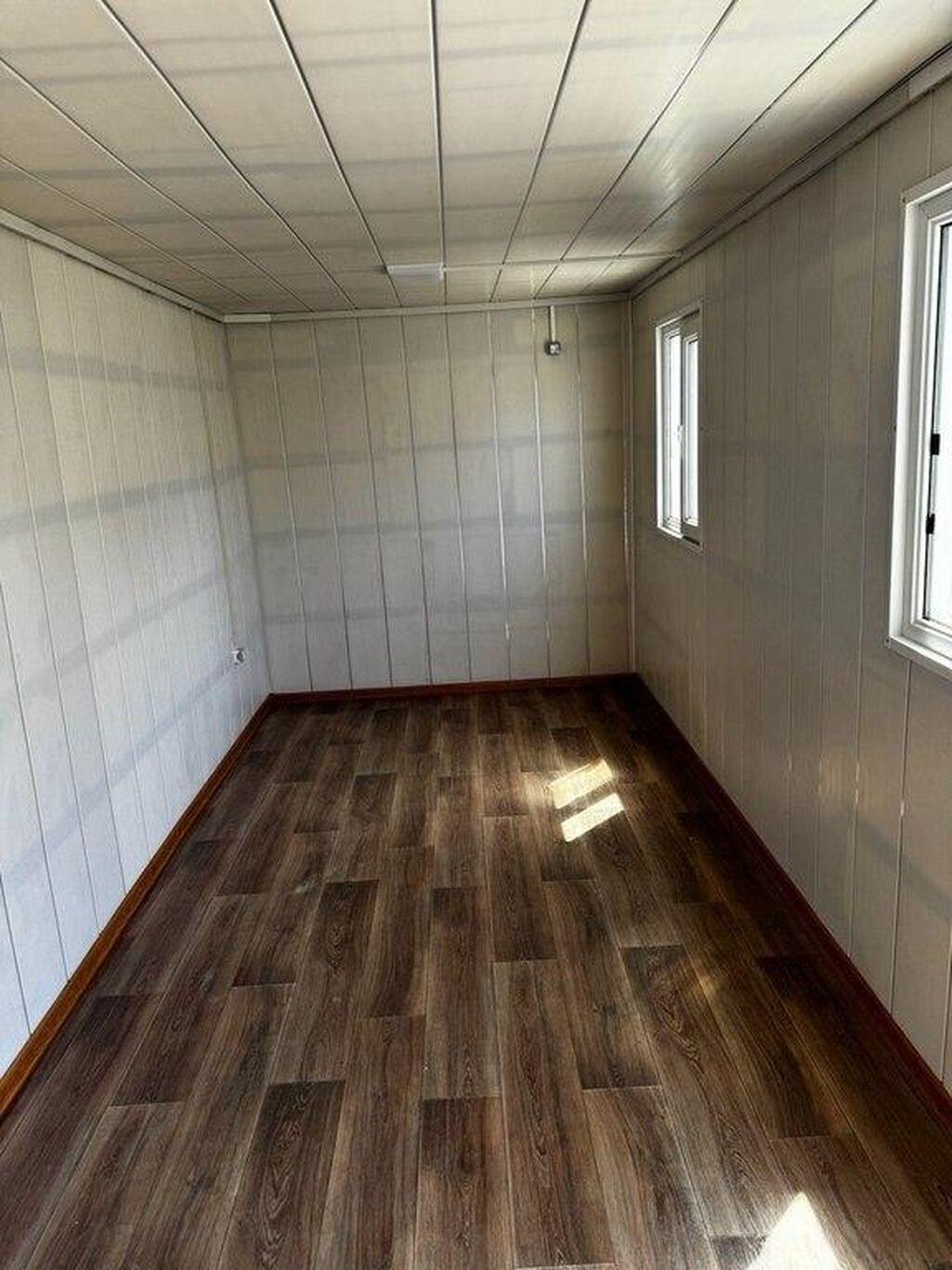 Konteyner 6 metrelik konteyner minvata ile izolyasiya olunub lambirle — Hazır konstruksiyalar, Bakı (3)