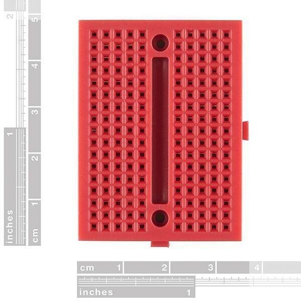 Qırmızı Mini Breadboard – 170 dəlikli prototipləmə lövhəsi - 170 — Ana platalar, Bakı (2)