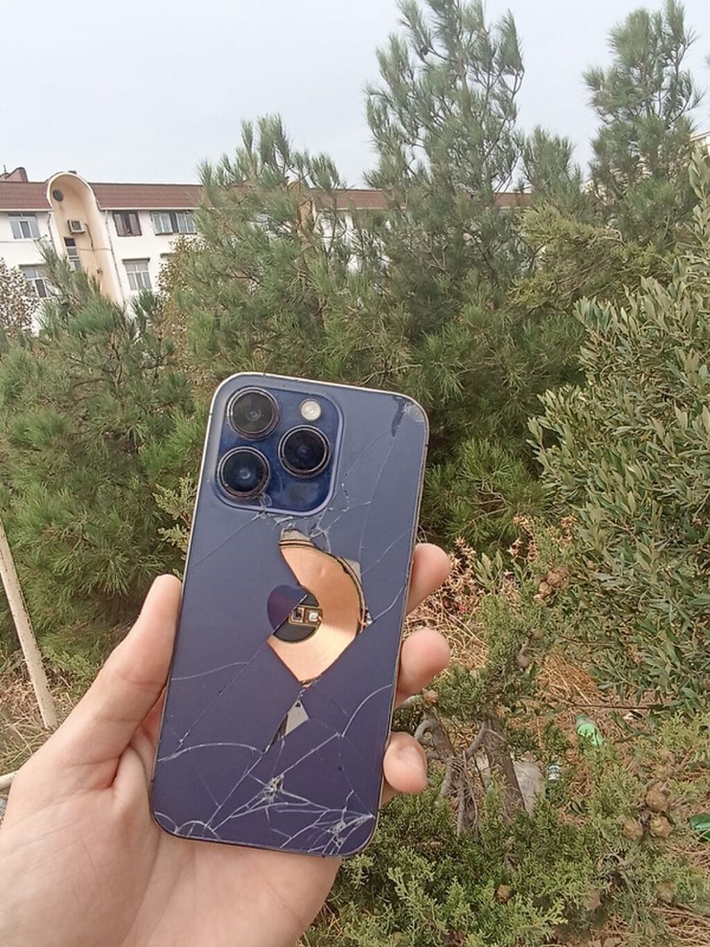 IPhone 14 Pro, 256 GB, Deep Purple, Zəmanət, Face ID — Apple iPhone, Bakı (4)