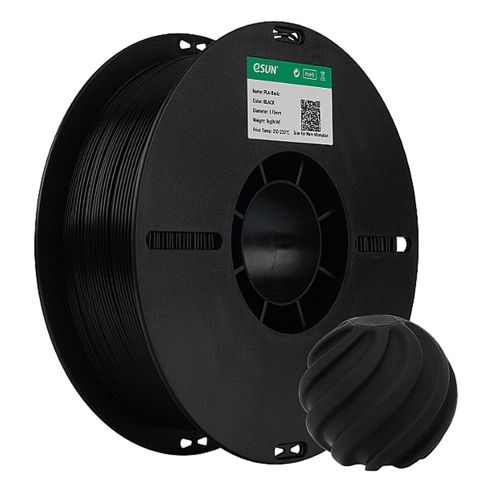 Esun PLA Basic 1.75 mm Filament – Qara, 1 kq PLA-Basic modifikasiya — Bakı