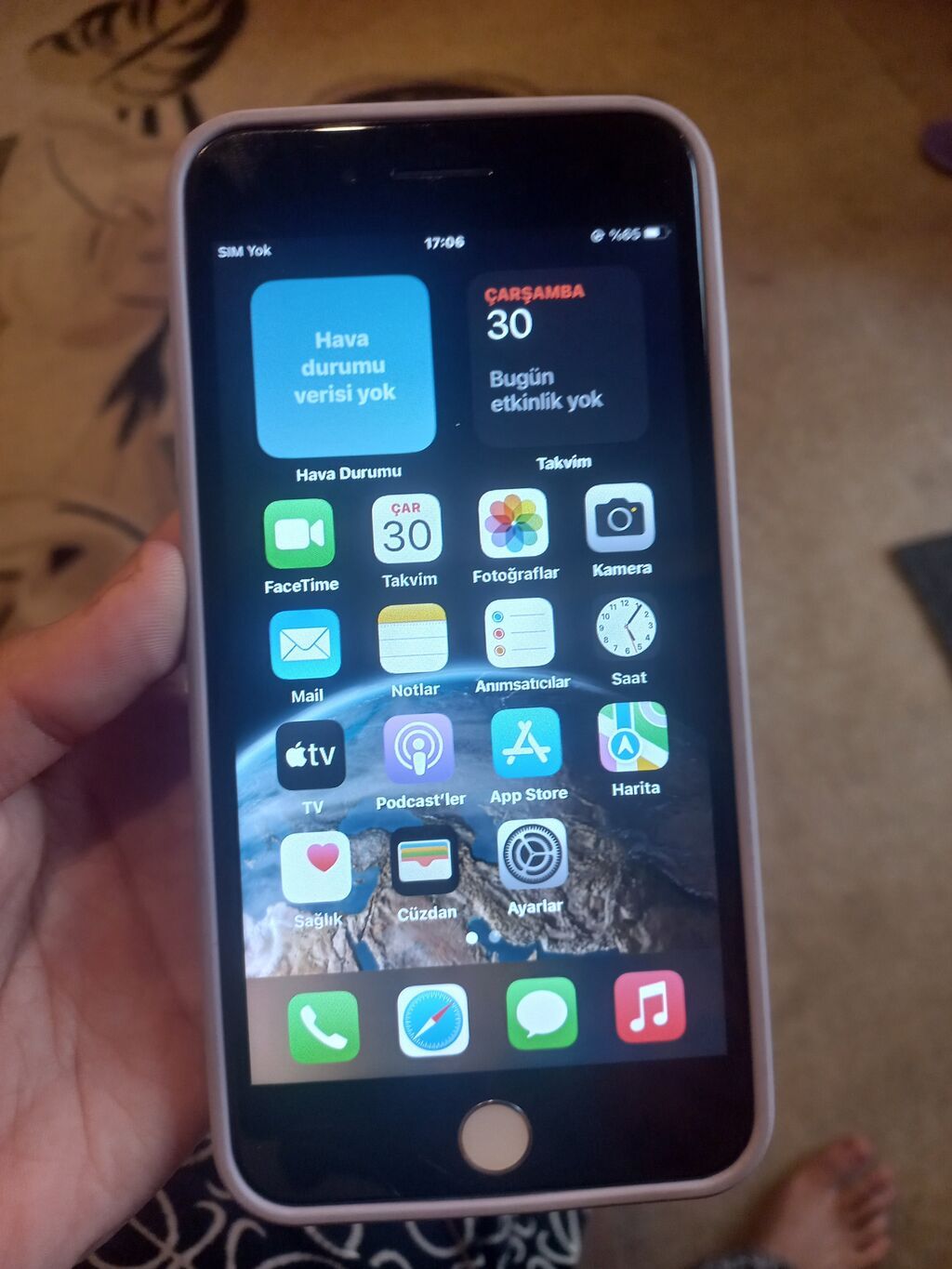 IPhone 8 Plus, Gümüşü, Barmaq izi — Apple iPhone, Digah (7)