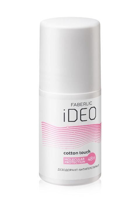 Dezodorant-antiperspirant No Brand iDeo Cotton Touch, Qadınlar üçün, 50 ml — Bakı