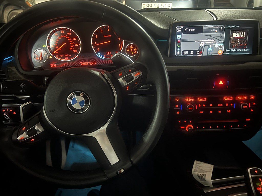 BMW X5, 3.0 L, 2016 il, 103 000 km 77-BS-011 — Avtomobillər, Bakı (6)