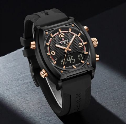 Qol saatı kişilər üçün Naviforce Black Seduction — Bakı