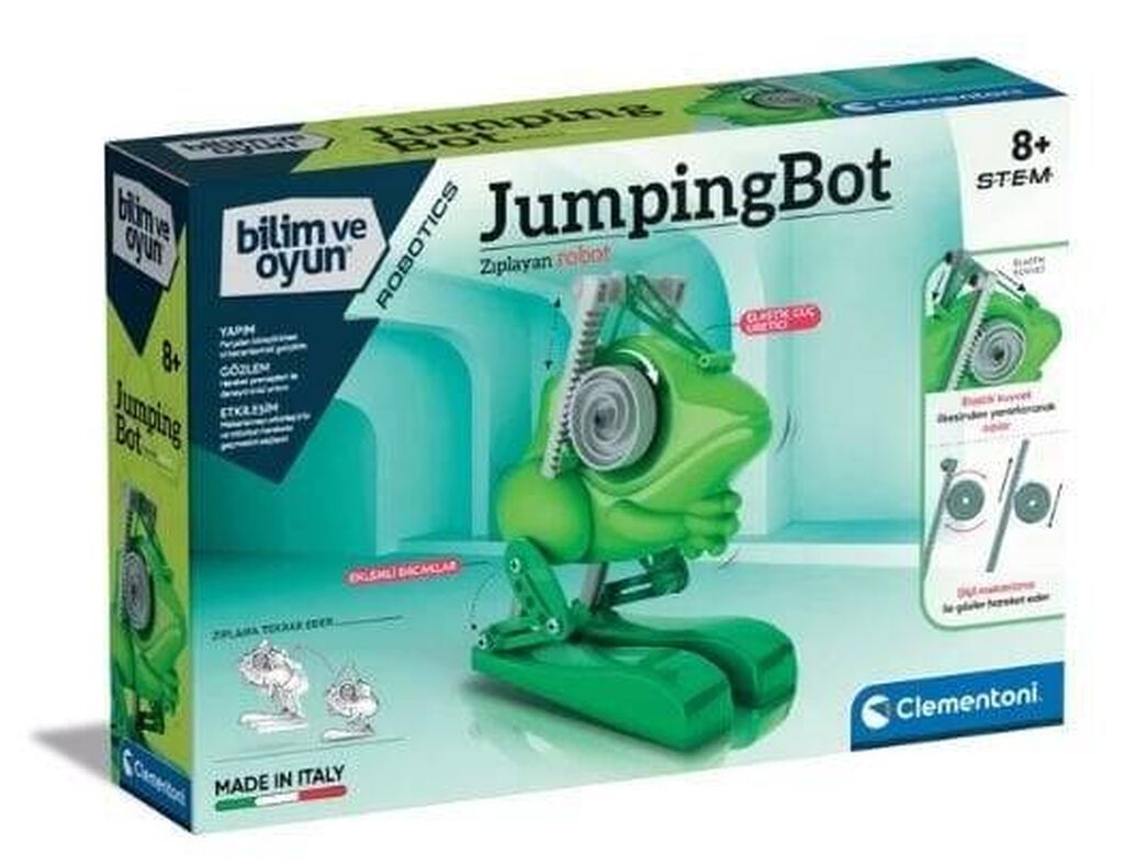 Clementoni Robotik Təlim Dəsti – JumpingBot Əylənə-öyrən formatında — Oyuncaq figuraları, Bakı (3)