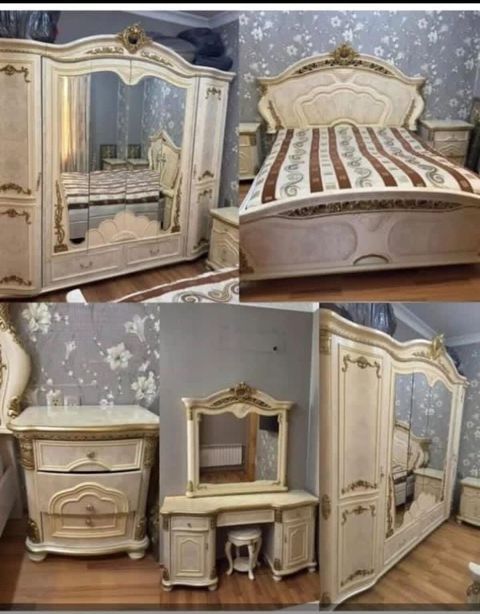 İkinəfərlik çarpayı, Dolab, Termo, 2 tumba, İşlənmiş — Bakı
