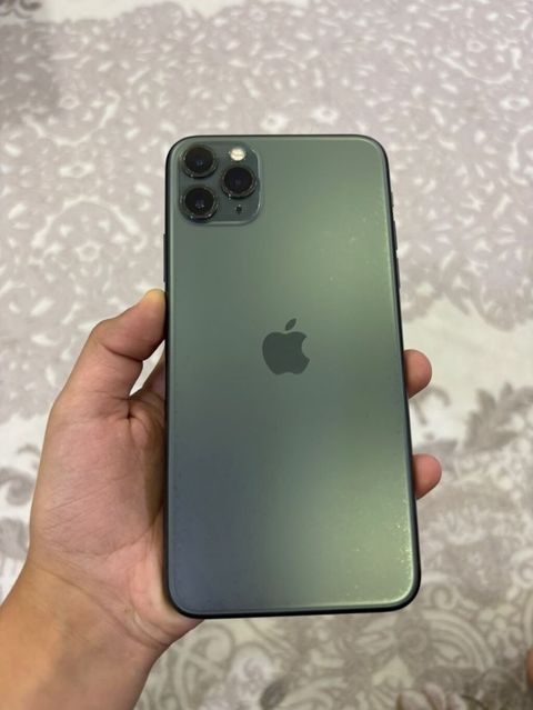 IPhone 11 Pro Max, 64 GB, Matte Midnight Green, Face ID — Bakı