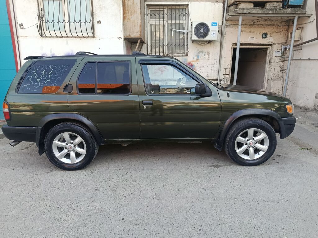 Nissan Pathfinder (R50) SUV - Kuzov: 5 qapılı, yaşıl rəng, arxa — Avtomobillər, Bakı (8)