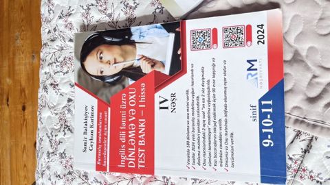 İngilis dili Testlər 9-cu sinif, RM, 1-ci hissə, 2024 il — Masazır