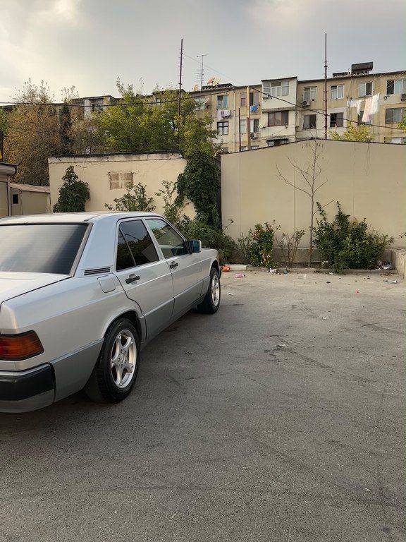 Mercedes 190, 2.0 L, 1991 il, 246 000 km — Avtomobillər, Bakı (8)