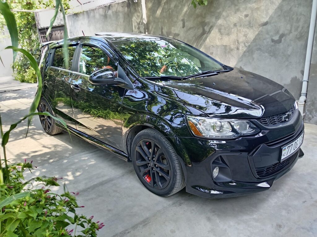 Chevrolet Aveo RS, 5 qapılı hatchback 2018-ci il alış, 92 500 km 77-OG-135 — Avtomobillər, Bakı
