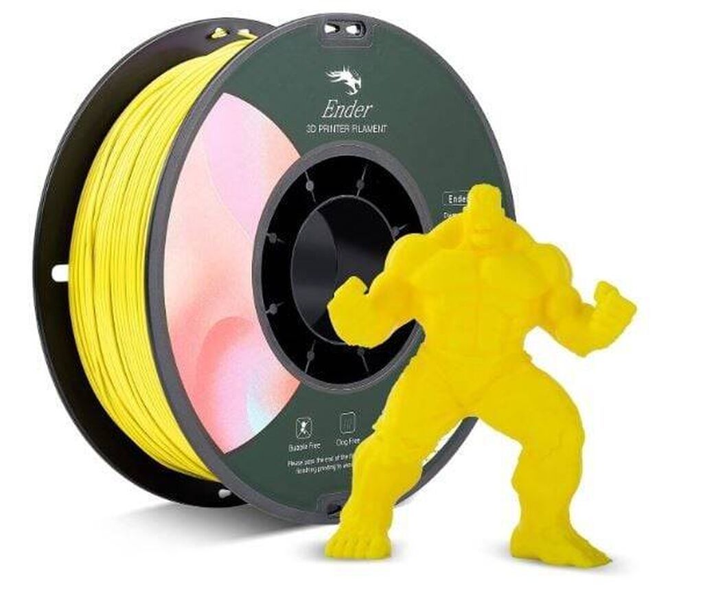 Creality Ender PLA Filament – Sarı, 1 kq Creality firmasının orijinal — İstehlak malları və aksesuarlar, Bakı