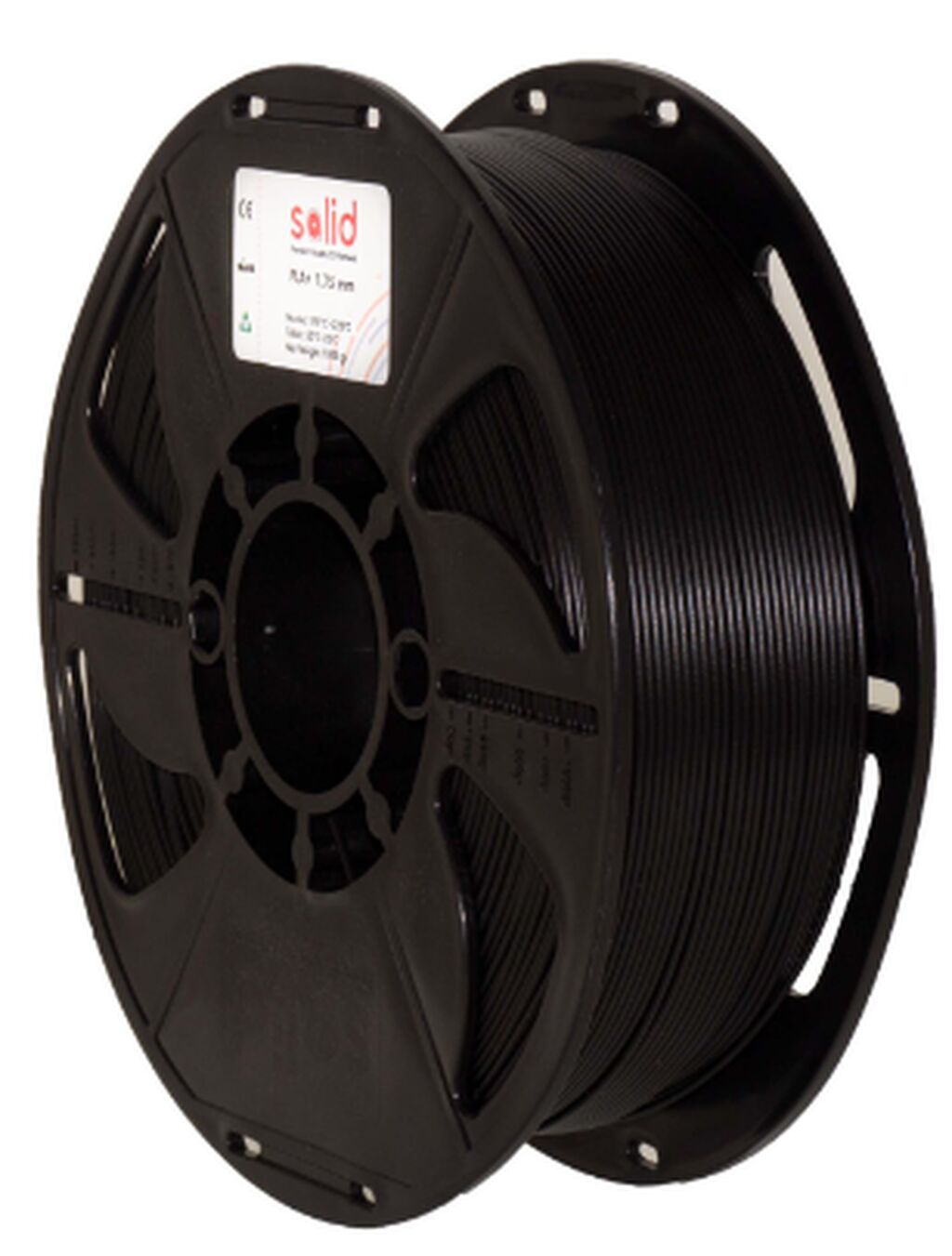 Solid Filament PLA Plus Qara – 1 kq (1.75 mm) 3D basqılarınız üçün — İstehlak malları və aksesuarlar, Bakı (3)