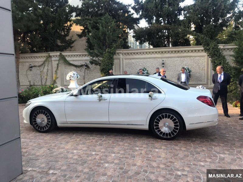 Mercedes Brabus 6.3 S class 2018, 2018 il 99-LH-649 — Minik avtomobili icarəsi, Bakı (2)