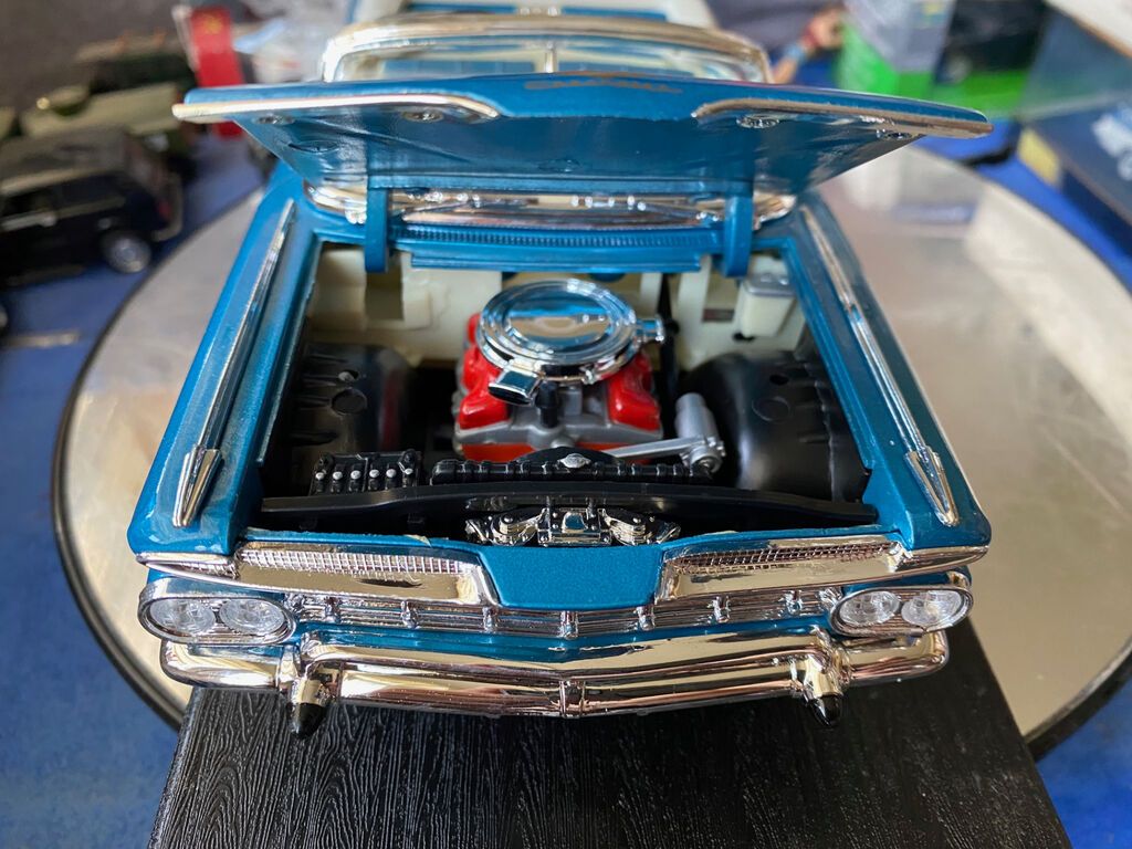 Chevrolet, 1959 il, 1:18, Dəmir, Ödənişli çatdırılma — Modellar, Bakı (7)