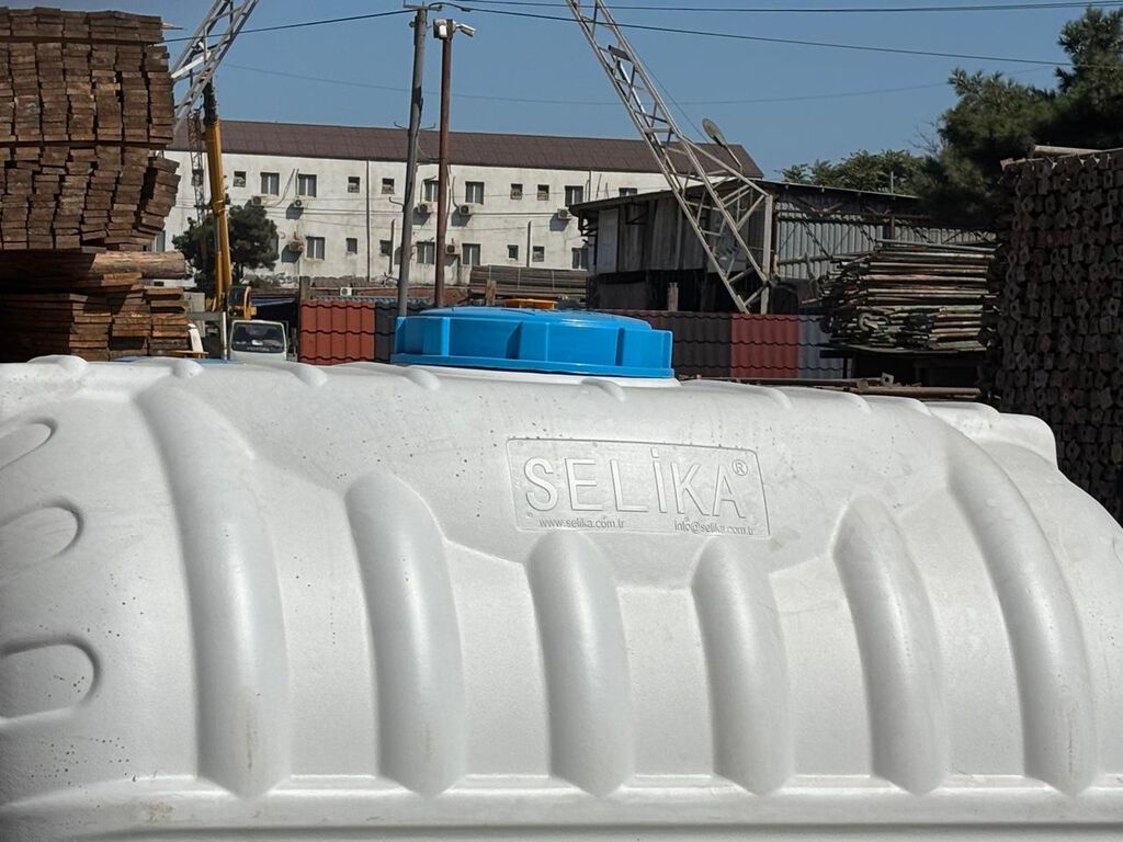 Bak, Plastik, 1000 l l, Yeni, Pulsuz çatdırılma — Su çənləri, kanisterləri, bochkalar, Bakı (2)