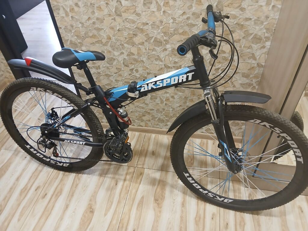 Aksport velosipedi - Çərçivə: qatlanan alüminium tipli konstruksiya — Yol velosipedləri, Sumqayıt (3)