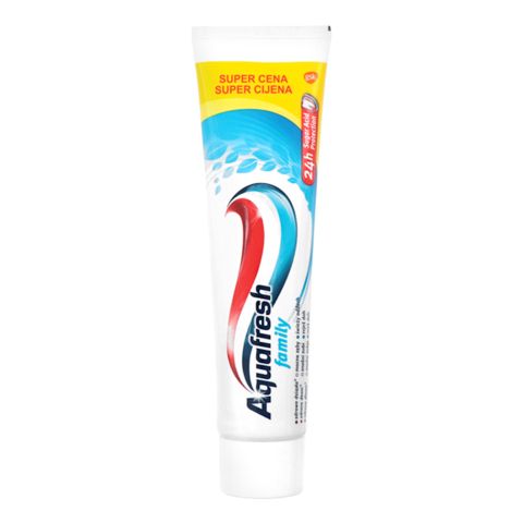 Diş məcunu Aquafresh Təravətli-nanəli Family 100 ml — Bakı