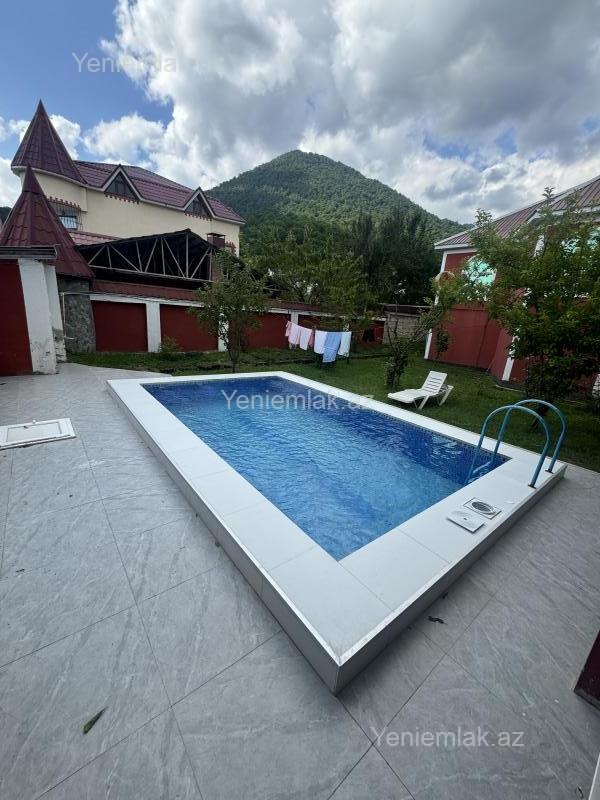 Günlük 4 otaqlı Həyət evi / Villa, 150 m², Qəbələ — Ev, villa, Qəbələ (3)
