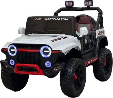Uşaq elektrik avtomobili Super Car 4x4, ağ — Bakı