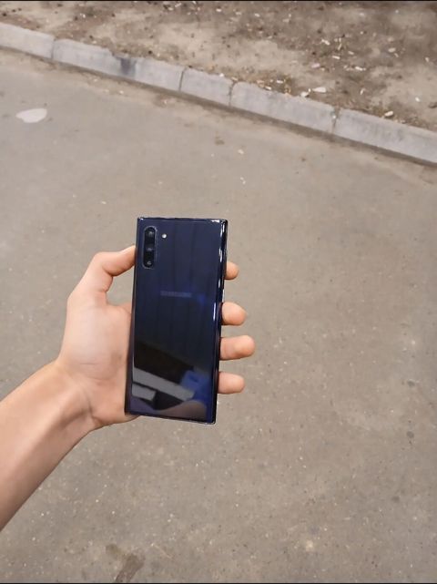 Samsung Note 10, 256 GB, rəng - Qara, Barmaq izi — Bakı