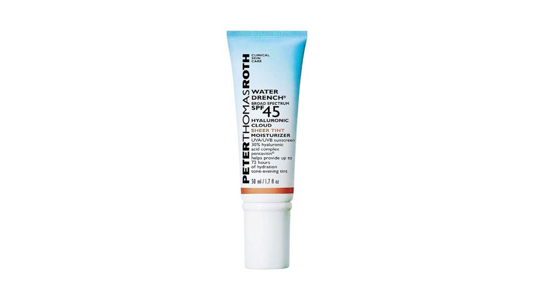 Üz üçün krem Peter Thomas Roth Water Drench Broad Spectrum Hyaluronic Cloud Sheer Tint Moisturizer SPF 45, 50 ml — Mallar, Bakı