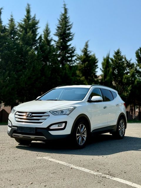 Hyundai Santa Fe (3-cü nəsil) – ağ rəngli, şəhər və uzun yol üçün — Cəlilabad